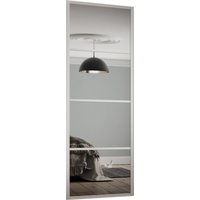 Ellipse Sliding Wardrobe Door 4 Panel Mirror with Aluminium Frame (W)914mm
Ellipse Sliding Wardrobe Door 4 Panel Mirror with Aluminium Frame (W)914mm