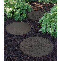 Reversible Stepping Stone - Scroll Grey
Reversible Stepping Stone - Scroll Grey