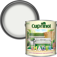 Cuprinol Garden Shades White Daisy - 2.5L
Cuprinol Garden Shades White Daisy - 2.5L