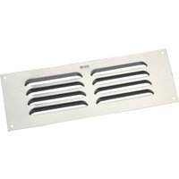 Fixed Louvre Vent - 229 x 76mm - Silver Aluminium
Fixed Louvre Vent - 229 x 76mm - Silver Aluminium
