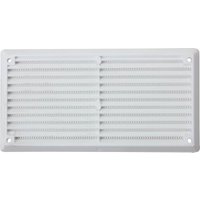 Fixed Louvre Vent - 152 x 76mm - White Plastic
Fixed Louvre Vent - 152 x 76mm - White Plastic