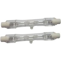 Halogen Linear R7S 78mm 120W Light Bulb - 2 pack