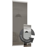 Duo Sliding Wardrobe Door Cappuccino Glass / Mirror with Aluminium Frame (W)762mm
Duo Sliding Wardrobe Door Cappuccino Glass / Mirror with Aluminium Frame (W)762mm