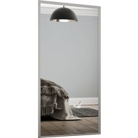 Loft Sliding Wardrobe Door Mirror with Silver Frame (W)610mm
Loft Sliding Wardrobe Door Mirror with Silver Frame (W)610mm