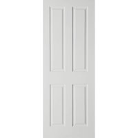 London 4 Panel Pre-Painted White Internal Door - 762mm Wide
London 4 Panel Pre-Painted White Internal Door - 762mm Wide