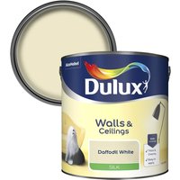 Dulux Daffodil White - Silk Emulsion Paint - 2.5L
Dulux Daffodil White - Silk Emulsion Paint - 2.5L