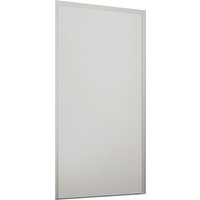 Loft Sliding Wardrobe Door White Panel with White Wood Effect Frame (W)914mm
Loft Sliding Wardrobe Door White Panel with White Wood Effect Frame (W)914mm