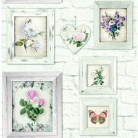 Fresco Floral Frames Wallpaper
Fresco Floral Frames Wallpaper