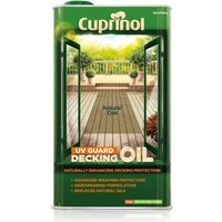 Cuprinol UV Guard Decking Oil Natural Oak - 5L
Cuprinol UV Guard Decking Oil Natural Oak - 5L