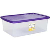 Wham 37L Storage Box with Violet Lid
Wham 37L Storage Box with Violet Lid