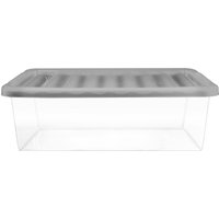32L Storage Box with Clear Base and Lid
32L Storage Box with Clear Base and Lid