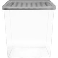 55L Storage Box with Clear Base and Lid
55L Storage Box with Clear Base and Lid