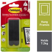 Command Large Black Picture Hanging Strips
Command Large Black Picture Hanging Strips
