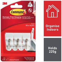 Command Small Wire Hooks
Command Small Wire Hooks