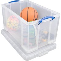 Really Useful Storage Box - Clear - 84L