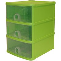 Handy Drawers- Set of 3 - Lime & Clear
Handy Drawers- Set of 3 - Lime & Clear