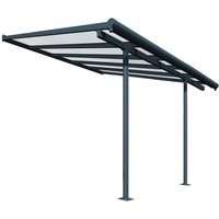 Palram - Canopia Sierra Patio Cover 3X6.10 Grey Clear
Palram - Canopia Sierra Patio Cover 3X6.10 Grey Clear