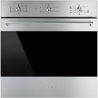 Smeg SF6341GVX Classic Single Gas Oven - 60cm - Stainless Steel
Smeg SF6341GVX Classic Single Gas Oven - 60cm - Stainless Steel