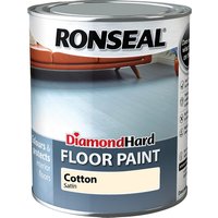 Ronseal Diamond Hard Floor Paint Cotton - 750ml
Ronseal Diamond Hard Floor Paint Cotton - 750ml