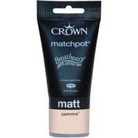 Crown Breatheasy Pashmina - Matt Emulsion Paint - 40ml Tester
Crown Breatheasy Pashmina - Matt Emulsion Paint - 40ml Tester