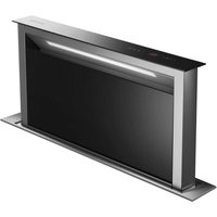 Smeg KDD90VXNE 90cm Island Downdraft Hood - Stainless Steel & Black Glass 
Smeg KDD90VXNE 90cm Island Downdraft Hood - Stainless Steel & Black Glass