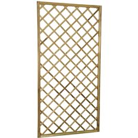 Forest Hidcote Framed Wooden Lattice Trellis - 0.9x1.8m 
Forest Hidcote Framed Wooden Lattice Trellis - 0.9x1.8m