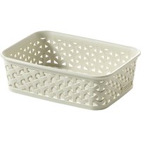 Curver My Style A6 Rectangular Plastic Storage Organiser - Vintage White
Curver My Style A6 Rectangular Plastic Storage Organiser - Vintage White