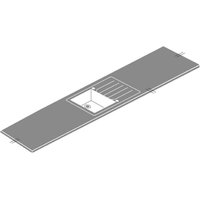 Maia Iceberg Kitchen Sink Worktop - Acrylic Left Hand Bowl - 3600 x 650 x 28mm
Maia Iceberg Kitchen Sink Worktop - Acrylic Left Hand Bowl - 3600 x 650 x 28mm