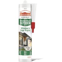 UniBond Sealant Window and Door Outdoor Cartridge White 392g
UniBond Sealant Window and Door Outdoor Cartridge White 392g