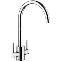 Virgo Dual Handle Monobloc Kitchen Tap - Chrome
Virgo Dual Handle Monobloc Kitchen Tap - Chrome
