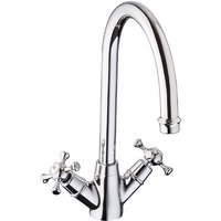 Marco Polo Dual Handle Monobloc Kitchen Tap - Chrome
Marco Polo Dual Handle Monobloc Kitchen Tap - Chrome