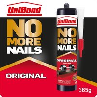 UniBond No More Nails Grab Adhesive Cartridge Original 365g
UniBond No More Nails Grab Adhesive Cartridge Original 365g