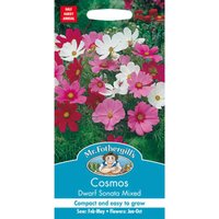 Mr. Fothergill's Cosmos Dwarf Sonata Mixed Seeds
Mr. Fothergill's Cosmos Dwarf Sonata Mixed Seeds