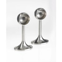 Deluxe End Brackets - Brushed Nickel - 25mm
Deluxe End Brackets - Brushed Nickel - 25mm