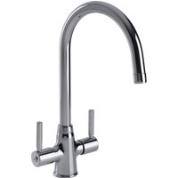 Ontario Dual Handle Monobloc Kitchen Tap - Chrome
Ontario Dual Handle Monobloc Kitchen Tap - Chrome
