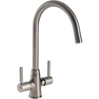 Ontario Dual Handle Monobloc Kitchen Tap - Brushed
Ontario Dual Handle Monobloc Kitchen Tap - Brushed