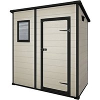 Keter Manor 6 x 4ft Outdoor Garden Pent Storage Shed - Beige/Brown
Keter Manor 6 x 4ft Outdoor Garden Pent Storage Shed - Beige/Brown