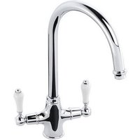 Lavish Dual Handle Monobloc Kitchen Tap - Chrome
Lavish Dual Handle Monobloc Kitchen Tap - Chrome