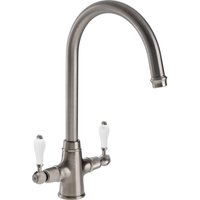 Lavish Dual Handle Monobloc Kitchen Tap - Brushed
Lavish Dual Handle Monobloc Kitchen Tap - Brushed