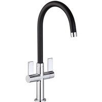 Mondella Concerto Sleek Twin Level Kitchen Mixer Tap - Black & Chrome
Mondella Concerto Sleek Twin Level Kitchen Mixer Tap - Black & Chrome