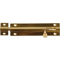 Straight Bolt - Brass - 76mm
Straight Bolt - Brass - 76mm