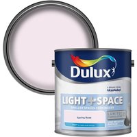 Dulux Light & Space Spring Rose - Matt Emulsion Paint - 2.5L
Dulux Light & Space Spring Rose - Matt Emulsion Paint - 2.5L