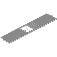 Maia Mocha Kitchen Sink Worktop - Acrylic Left Hand Bowl - 1800 x 650 x 42mm
Maia Mocha Kitchen Sink Worktop - Acrylic Left Hand Bowl - 1800 x 650 x 42mm