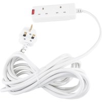 Masterplug 2 Socket Extension Lead 5m White
Masterplug 2 Socket Extension Lead 5m White