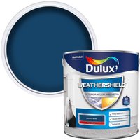 Dulux Weathershield Exterior Gloss Paint - Oxford Blue - 2.5L
Dulux Weathershield Exterior Gloss Paint - Oxford Blue - 2.5L