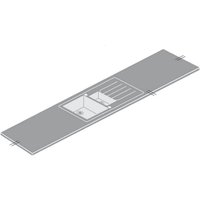 Maia Lava Kitchen Sink Worktop - Acrylic 1.5 Duo Left Hand Bowl - 3600 x 650 x 42mm
Maia Lava Kitchen Sink Worktop - Acrylic 1.5 Duo Left Hand Bowl - 3600 x 650 x 42mm