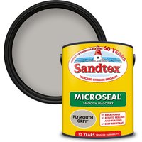 Sandtex Ultra Smooth Masonry Paint - Plymouth Grey - 5L
Sandtex Ultra Smooth Masonry Paint - Plymouth Grey - 5L
