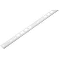 Homelux 9mm Round Edge PVC Tile Trim - White - 1.83m
Homelux 9mm Round Edge PVC Tile Trim - White - 1.83m