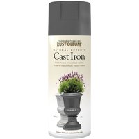 Rust-Oleum Natural Effects Spray Paint - Cast Iron - 400ml
Rust-Oleum Natural Effects Spray Paint - Cast Iron - 400ml
