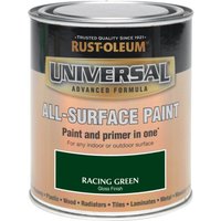 Rust-Oleum Universal All Surface Gloss Paint & Primer - Racing Green - 750ml
Rust-Oleum Universal All Surface Gloss Paint & Primer - Racing Green - 750ml